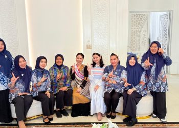 Ketua PKK Langkat Dukung Ratu Morayya di Ajang Puteri Pelajar Riau 2026