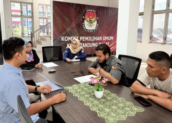 Perkuat Pengawasan, Bawaslu Kota Tanjungbalai Koordinasi Pelaksanaan Rekap PDPB Ke KPU