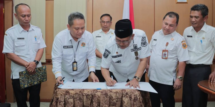 Pemkab Dairi dan BPN Tanda Tangani Nota Kesepakatan
