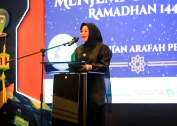 Hadiri Pengajian Akbar Menjemput Berkah, Istri Zakiyuddin Harahap Ajak Masyarakat Jadikan Ramadhan Momen Tingkatkan Kepedulian Sosial