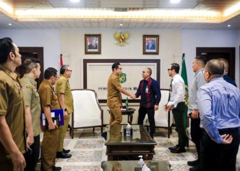 Wali Kota Rico Sambut Baik Tawaran Kerjasama Bank Sumut Terkait Digitalisasi Parkir