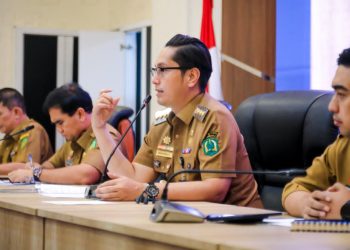 Jelang Idul Fitri, Wali Kota Rico Pimpin Rapat Koordinasi Trantibum untuk Pastikan Kondusifitas
