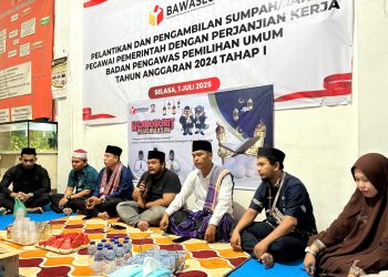 Ngabuburit Pengawasan Bawaslu Tanjungbalai Dibalut Berbagi Berkah Ramadhan, Doa dan Bukber.