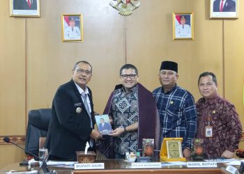 Bupati Dairi Bertemu Dirjen Strategi Ekonomi dan Fiskal Kemenkeu