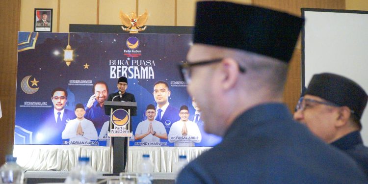 Buka Puasa Bersama Partai NasDem, Rico Waas Paparkan Capaian & Target Ambisius Pemko Medan