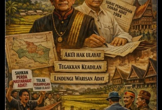 Menegakkan Amanat UUPA 1960: Pengakuan dan Perlindungan Tanah Ulayat Masyarakat Adat Mandailing