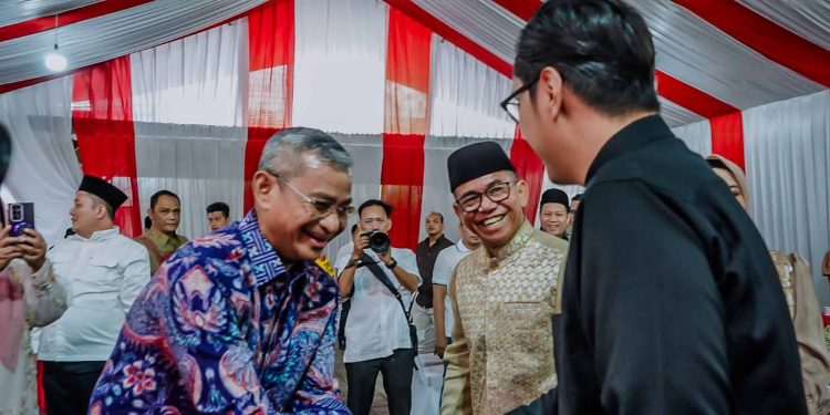 Pererat Silaturahmi, Zakiyuddin Harahap Sambut Hangat Tamu Halalbihalal