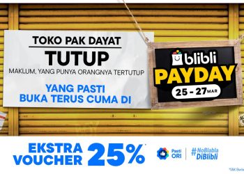 Warung Tutup, Stok Habis? Blibli Pay Day Siap Jadi Pemasok Kebutuhan Harian Usai Lebaran