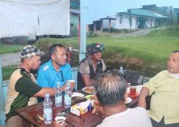 Saat Libur, Bupati Dairi Kunjungi Desa Lae Ambat