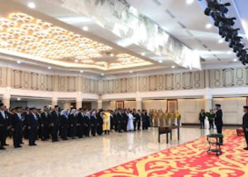 Gubernur Bobby Lantik 308 Pejabat Pemprov Sumut