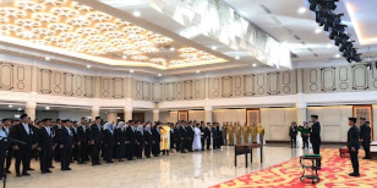 Gubernur Bobby Lantik 308 Pejabat Pemprov Sumut