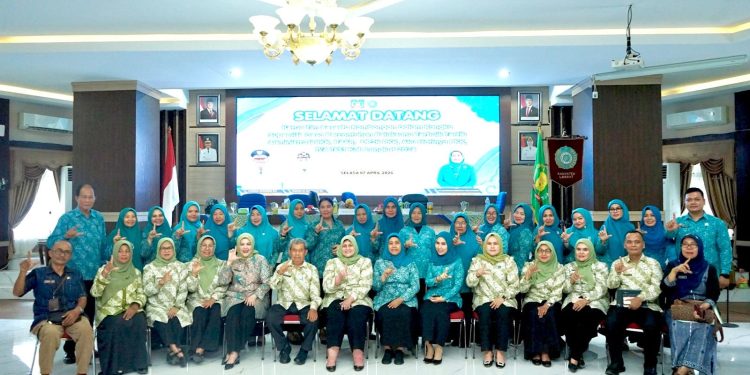 Ketua PKK Langkat Sambut Kunker Tim Supervisi PKK Sumut