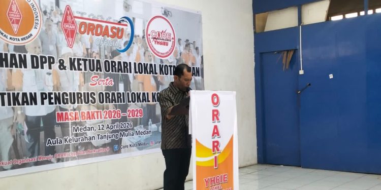 Kadis Kominfo Medan Harap Pengurus Baru Orari Dapat Menjadi Garda Terdepan Komunikasi Darurat