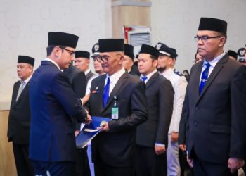 Lantik Eselon II, III dan IV, Wali Kota Rico Beri Deadline 6 Bulan bagi Pejabat Baru Tunjukkan Perubahan