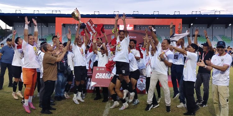 Kalahkan Kwarta Lewat Drama Adu Penalti, Paya Bakung Juara Liga 4 Sumut