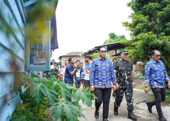 Pulihkan Aktifitas Warga, Wali Kota Medan Tinjau Jembatan Perlintasan Kereta Api Gang Damai