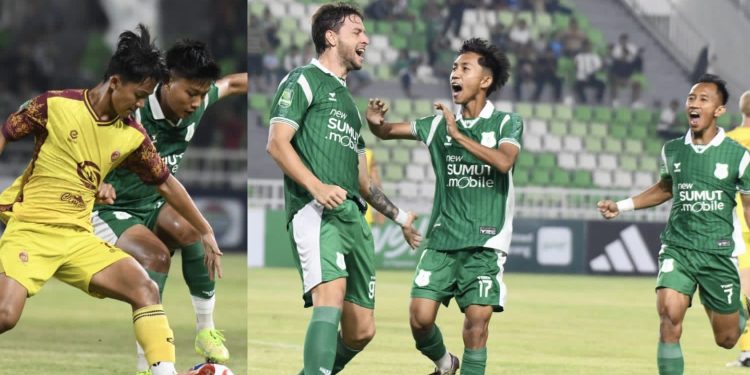 Menang Tipis dari Sriwijaya, PSMS Sah Terhindar Degradasi