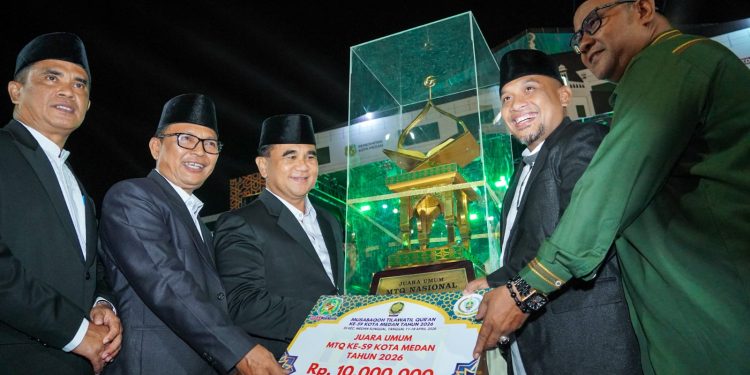 Kecamatan Medan Selayang Juara Umum MTQ Ke-59 Kota Medan