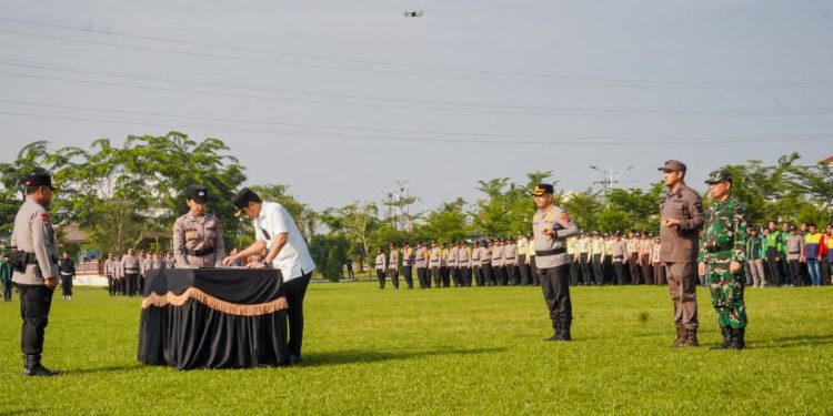 Apel Akbar dan Deklarasi Sabuk Kamtibmas, Rico Waas Apresiasi Kesiapan Polri Jaga Kondusivitas Medan