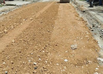 Jalan Pakpak Kota Sidikalang Mulai Diperbaiki