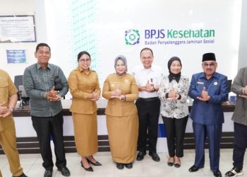 Wabup Tiorita Jemput Strategi UHC ke BPJS Kesehatan Kabanjahe