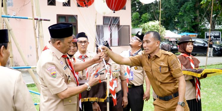 Bupati Buka Jambore Cabang Langkat 2026, Pramuka Pemersatu Bangsa