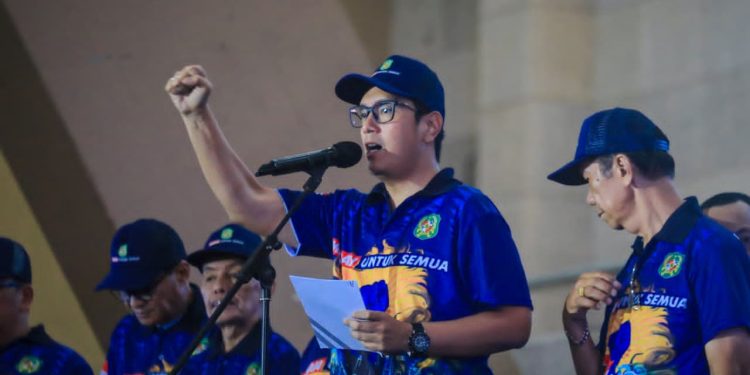 Hadiri May Day 2026, Wali Kota Rico: Buruh Denyut Nadi Ekonomi dan Pembangunan