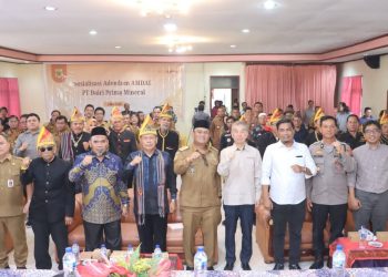 Hadiri Sosialisasi AMDAL, Wakil Bupati Dairi Sampaikan Pentingnya Aspek Kelestarian Lingkungan