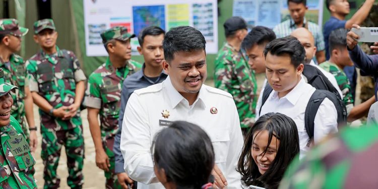 Dukung Karya Bakti Skala Besar TNI AD, Bobby Nasution Harapkan Percepatan Infrastruktur di Kepulauan Nias