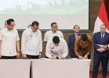 Gubernur Bobby Teken MoU PSEL dengan Danantara, Targetkan Medan Raya Bebas Sampah