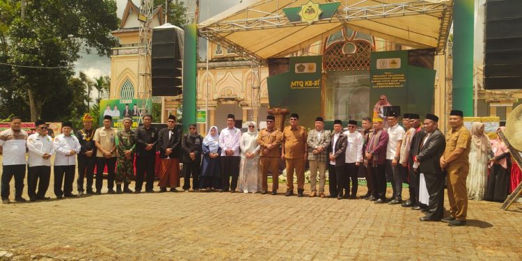 Bupati Vickner Buka MTQ Nasional tingkat Kabupaten Dairi.