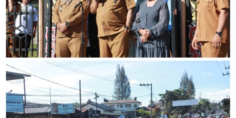 Bupati Dairi Bersama Wabup Berangkatkan Kontingen MTQN ke-51 Tahun 2026