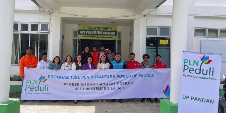 PT PLN Nusantara Power Unit Pembangkitan Pandan Serahkan Bantuan ke Puskesmas Silalahi