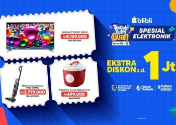 Upgrade Elektronik Rumah Tangga Lebih Modern dan Praktis di Blibli