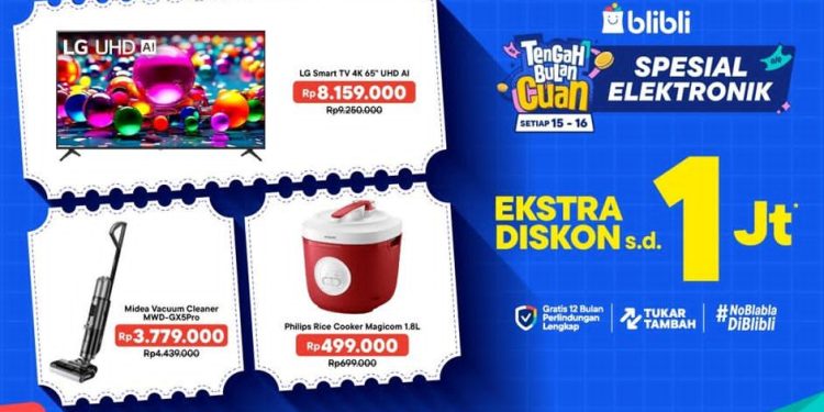 Upgrade Elektronik Rumah Tangga Lebih Modern dan Praktis di Blibli