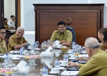 Terima Kunjungan Bupati Asahan, Gubernur Bobby Pastikan Percepatan Pembangunan Infrastruktur