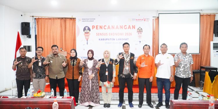 Pemkab Langkat Dukung Pelaksanaan Sensus Ekonomi 2026