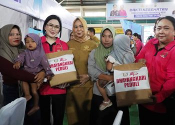 Wabup Tiorita Apresiasi Bhakti Kesehatan HUT ke-80 Bhayangkara di Langkat