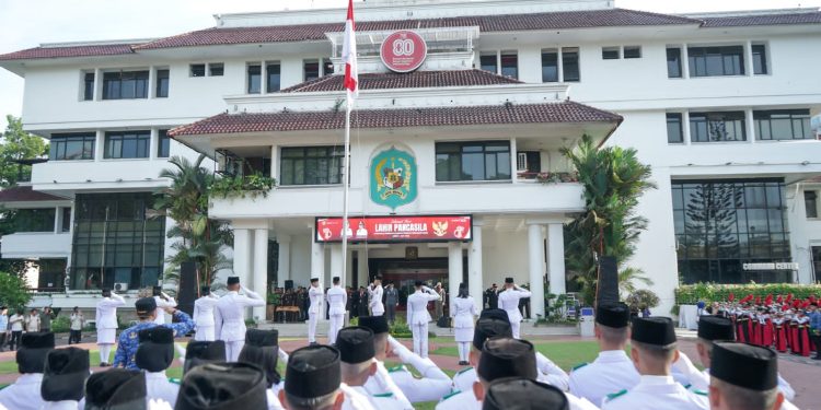 Pimpin Upacara Hari Lahir Pancasila, Wali Kota Medan: Pastikan Pancasila Hidup dalam Pikiran dan Pekerjaan