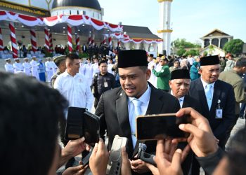 Pimpin Upacara Hari Lahir Pancasila, Gubernur Bobby Tegaskan Pancasila Jadi Jawaban Tantangan Global
