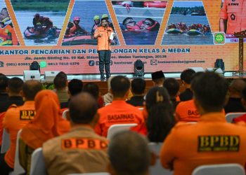 Kepala Desa Bersertifikat Basarnas Bakal Dapat Insentif, Gubernur Bobby Perkuat Kesiapsiagaan Bencana