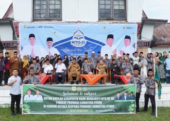 Bupati Dairi Berangkatkan Kafilah MTQ ke Tingkat Provinsi
