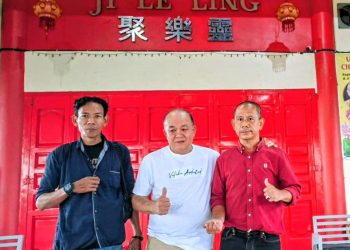 Giat Sambang Jumat Barokah, Ketua Pewarta Silaturahmi ke Yayasan Sosial Marga Ong di Tanjung Morawa
