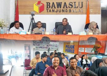Wujudkan Pemilu Bermartabat, Bawaslu Tanjungbalai Gelar P2P