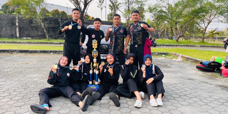 9 Atlet Pencak Silat Madina Borong Medali di Riau Open 2026