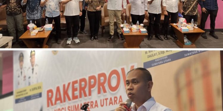Rakerprov NPC Sumut: Komitmen Pemprovsu Penyetaraan Pembinaan Olahraga