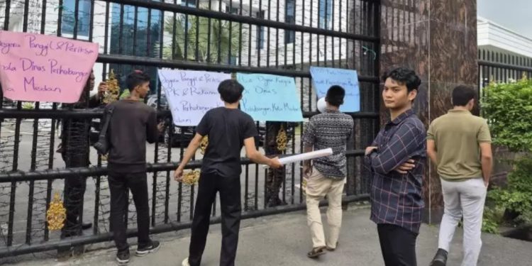 Koordinator Aksi Desak Kejati Sumut Usut Dishub Medan terkait Dugaan Mark-Up 649 Unit Contactor Senilai Rp2,6 M