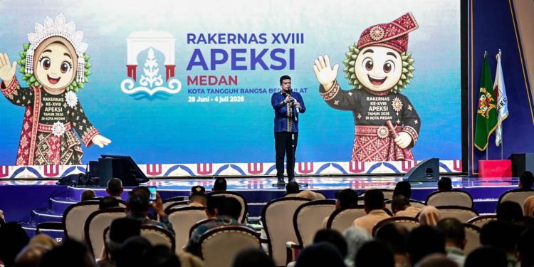 Hadiri Rakernas APEKSI, Bobby Nasution Dorong Penguatan Peran Pemerintah Provinsi