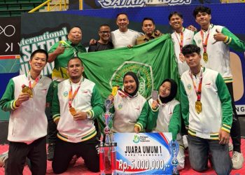 Salut, Para Taekwondo NPC Sumut Juara Umum Ksatria Nusantara