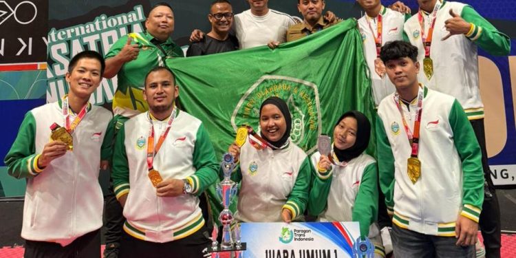 Salut, Para Taekwondo NPC Sumut Juara Umum Ksatria Nusantara